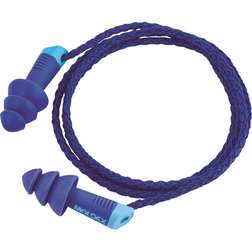 Alphas Metal Detectable Reusable Earplugs, Corded, One-Size, Bulk - Polybag, 27 NRR dB Toolneeds Inc.
