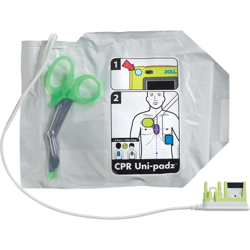 CPR Uni-Padz Adult & Pediatric Electrodes, Zoll AED 3 For, Class 4 Toolneeds Inc.