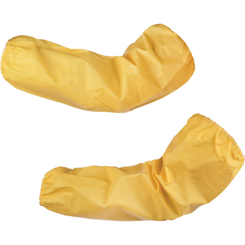 ChemMax 1 Disposable Sleeves, 18" long, Polyethylene/Polypropylene, Yellow Toolneeds Inc.
