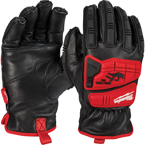 Goatskin Impact Gloves, Small, Grain Leather Palm Toolneeds Inc.