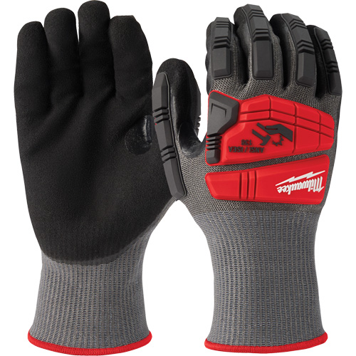 Impact & Cut-Resistant Gloves, Size X-Large, 18 Gauge, Nitrile Coated, ANSI/ISEA 105 Level 5 Toolneeds Inc.