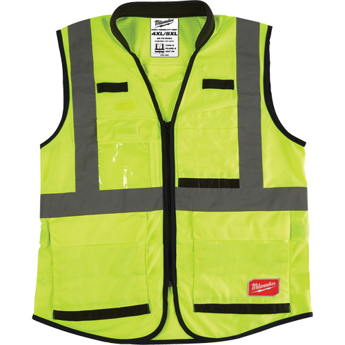 Veste de s&eacute;curit&eacute; haute performance, Jaune lime haute visibilit&eacute;, 4T-Grand/5T-Grand Toolneeds Inc.