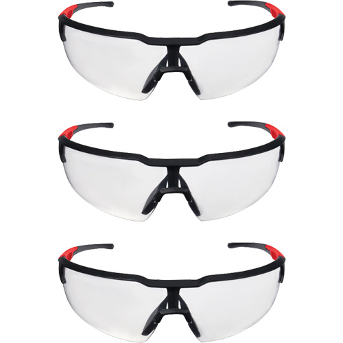 Safety Glasses, Clear Lens, Anti-Scratch, ANSI Z87+/Meets/Exceeds CSA Z94.3 Toolneeds Inc.
