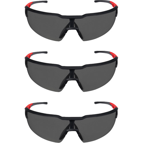 Lunettes de s&eacute;curit&eacute;, Lentille Fum&eacute;e, Anti-&eacute;gratignures, ANSI Z87+/R&eacute;pond ou surpasse la norme CSA Z94.3 Toolneeds Inc.