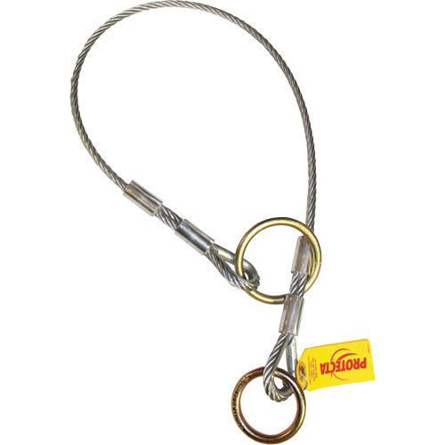 Adaptateur pour c&acirc;ble &agrave; deux anneaux, Fixation universelle, Usage Temporaire Toolneeds Inc.