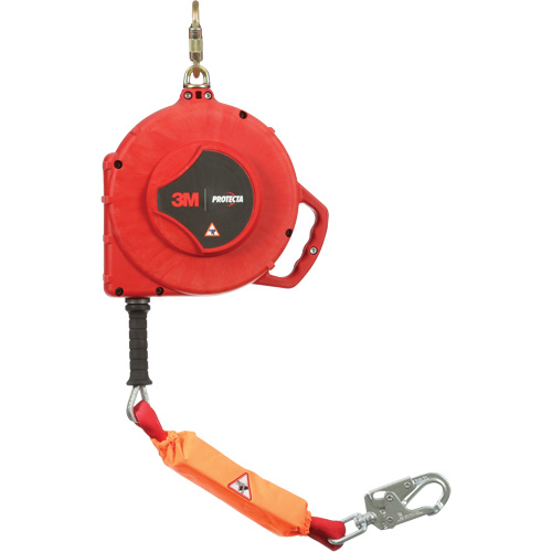 Rebel Self Retracting Lifeline, 50', Galvanized Steel, Swivel Toolneeds Inc.