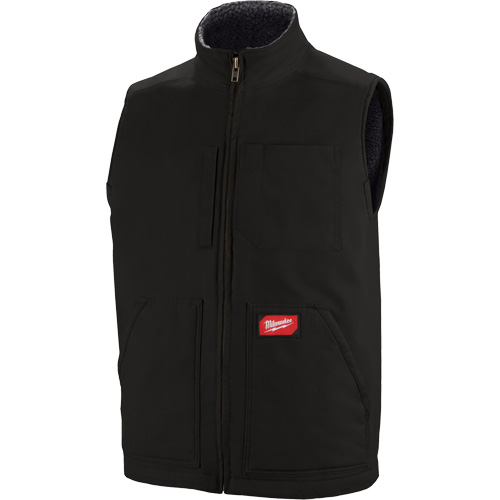 Veste doubl&eacute;e en sherpa ultra-r&eacute;sistante, Hommes, Petit, Noir Toolneeds Inc.