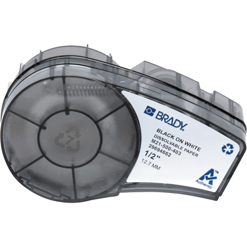 Water Soluble Labels with Ribbon, Black Toolneeds Inc.