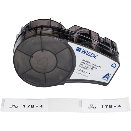 Aggressive Adhesive Multi-Purpose Labels with Ribbon, Black Toolneeds Inc.