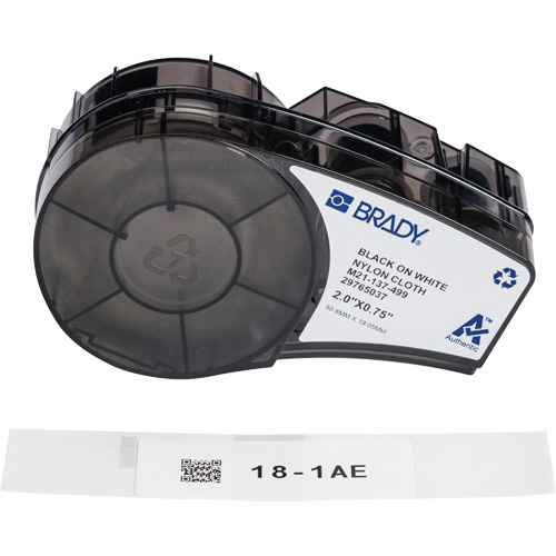 Aggressive Adhesive Multi-Purpose Labels with Ribbon, Black Toolneeds Inc.