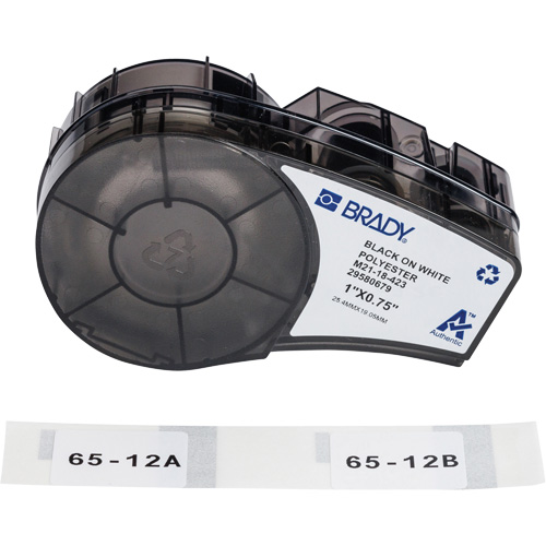 Harsh Environment Multi-Purpose Labels with Ribbon, Black Toolneeds Inc.