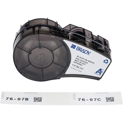 Harsh Environment Multi-Purpose Labels with Ribbon, Black Toolneeds Inc.