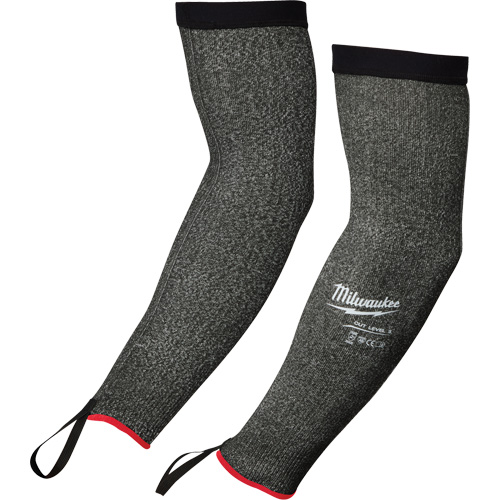 Protective Sleeves, Polyethylene, 16", ANSI/ISEA 105 Level 5/EN 388 Level E, Grey Toolneeds Inc.