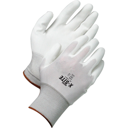 X-Site Coated Gloves, 6/X-Small, Polyurethane Coating, Nylon Shell Toolneeds Inc.