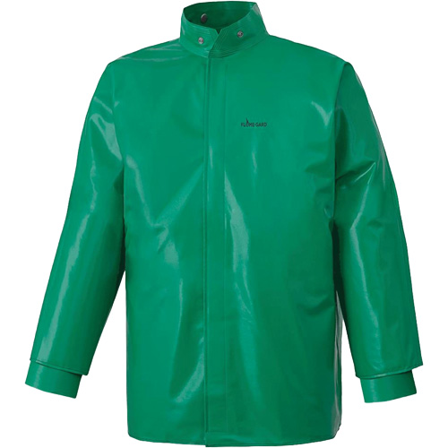 J43 380 Manteau CA-43 ignifuge et r&eacute;sistant aux produits chimiques et aux acides, Petit, Vert Toolneeds Inc.