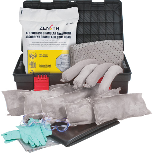 Tool Box Spill Kit, Universal, Bin, 31 US gal. Absorbancy Toolneeds Inc.
