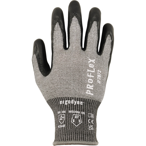 Gants r&eacute;sistant &agrave; la coupe Proflex 7072, Taille Petit, Calibre 18, Rev&ecirc;tement Nitrile, Enveloppe en PEHP/Tungst&egrave;ne, ASTM ANSI niveau A7/EN 388 niveau F Toolneeds Inc.
