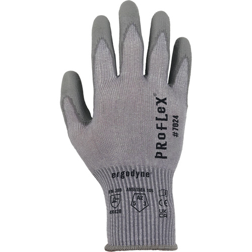 Gants r&eacute;sistant &agrave; la coupe Proflex 7024, Taille Petit, Calibre 13, Rev&ecirc;tement Polyur&eacute;thane, Enveloppe en Polyester/PEHP/Spandex, ASTM ANSI niveau A2/EN 388 niveau B Toolneeds Inc.