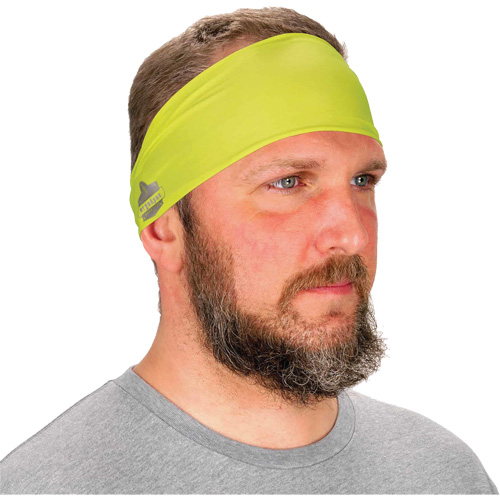 Chill-Its 6634 Cooling Headband, High Visibility Lime-Yellow Toolneeds Inc.