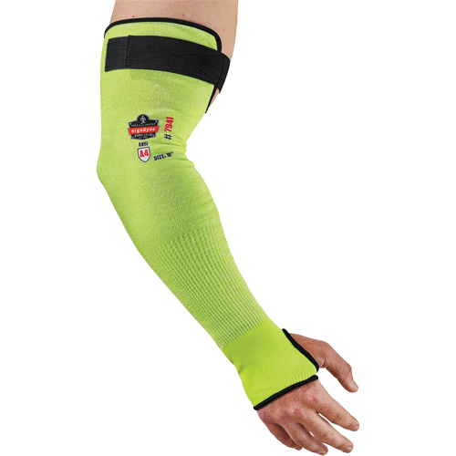 Manche de protection contre la coupe ProFlex 7941-PR, TenaLux, 18", ASTM ANSI niveau A4/EN 388 niveau D, Lime haute visibilit&eacute; Toolneeds Inc.
