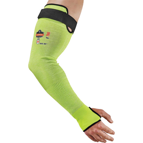 Manche de protection contre la coupe ProFlex 7941-PR, TenaLux, 22", ASTM ANSI niveau A4/EN 388 niveau D, Lime haute visibilit&eacute; Toolneeds Inc.