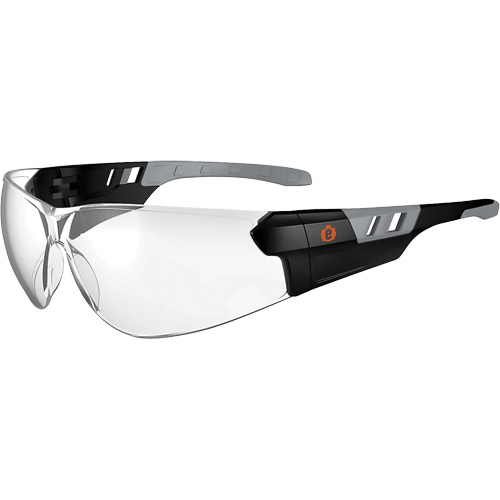 Lunettes de s&eacute;curit&eacute; sans monture Skullerz SAGA, Lentille Transparent, Antibu&eacute;e/Anti-&eacute;gratignures, ANSI Z87+/R&eacute;pond ou surpasse la norme CSA Z94.3 Toolneeds Inc.