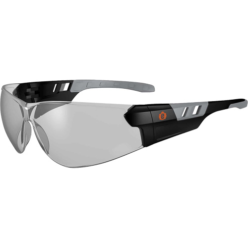 Lunettes de s&eacute;curit&eacute; sans monture Skullerz SAGA, Lentille Int&eacute;rieur/ext&eacute;rieur, Antibu&eacute;e/Anti-&eacute;gratignures, ANSI Z87+/R&eacute;pond ou surpasse la norme CSA Z94.3 Toolneeds Inc.