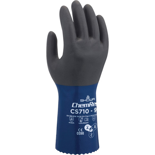 CS710 Chemical-Resistant Gloves, Size 7, 12" L, Polyester Toolneeds Inc.