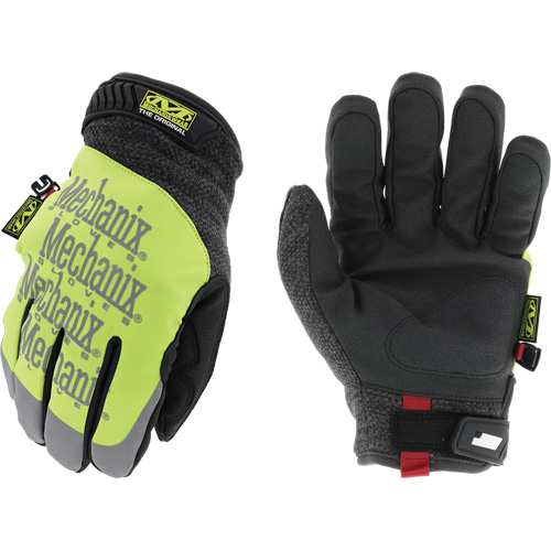 Gants de travail d'hiver haute visibilit&eacute; Coldwork, Taille 8, ASTM ANSI niveau A5 Toolneeds Inc.