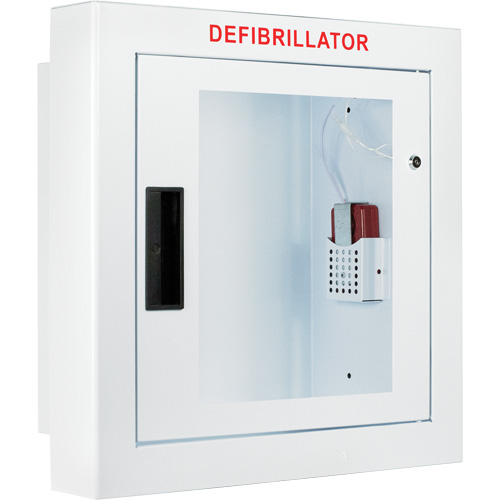 Semi-Recessed Large Cabinet with Alarm, Zoll AED Plus&reg;/Zoll AED 3/Cardio-Science/Physio-Control For, Non-Medical Toolneeds Inc.