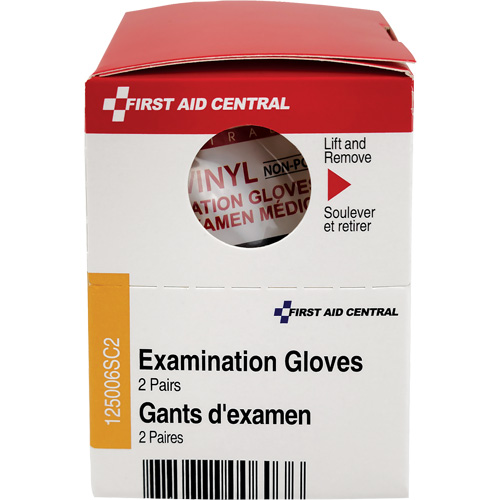 Recharge de gants d'examen SmartCompliance, Vinyle, Sans poudre, Transparent, Classe 2 Toolneeds Inc.