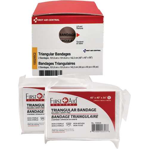 SmartCompliance&reg; Refill Triangular Bandages Toolneeds Inc.