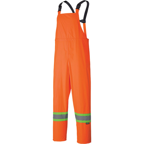 5598 Lightweight Waterproof Rain Suit, Polyester/PVC, Small, High Visibility Orange Toolneeds Inc.