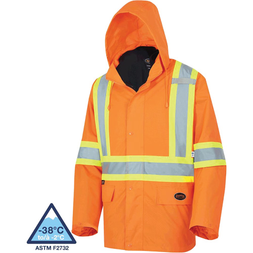 5632 Manteau 3 en 1 The Rock, Orange haute visibilit&eacute;, T-petit Toolneeds Inc.