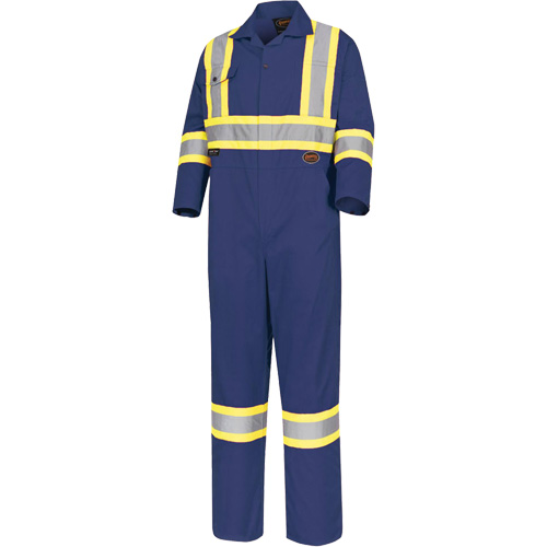 5516T Safety Coveralls, 44 (Tall), Navy Blue Toolneeds Inc.