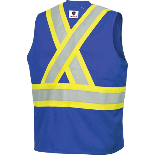 7730 FR-Tech&reg; Flame-Resistant Arc Safety Vest, Small, Royal Blue, 10 cal/cm² Toolneeds Inc.