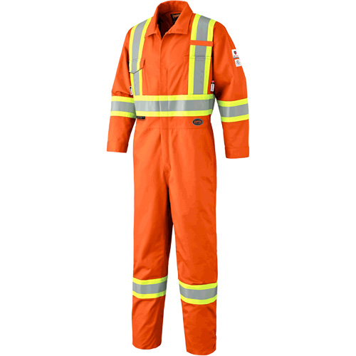 7702T FR-Tech&reg; Arc-Rated Coverall, Size 40 (Tall), High Visibility Orange, 10 cal/cm² Toolneeds Inc.