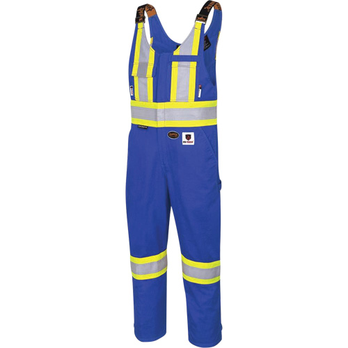 7714 FR-Tech&reg; Flame-Resistant Overalls, Small, Royal Blue Toolneeds Inc.