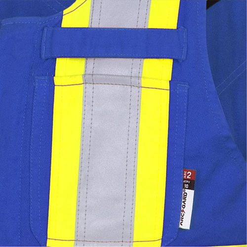 7714 FR-Tech&reg; Flame-Resistant Overalls, Small, Royal Blue Toolneeds Inc.