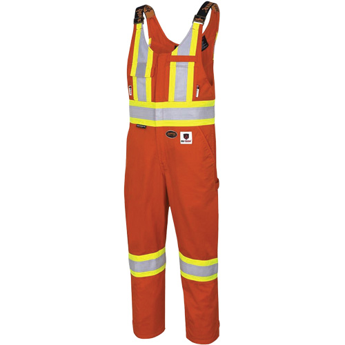 7712 FR-Tech&reg; Flame-Resistant Overalls, Small, High Visibility Orange Toolneeds Inc.