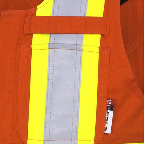 7712 FR-Tech&reg; Flame-Resistant Overalls, Small, High Visibility Orange Toolneeds Inc.
