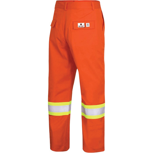 7763 FR-Tech&reg; 88/12 Arc Rated High-Visibility Safety Pants, 32, x 32, High Visibility Orange, 9.7 cal/cm² Toolneeds Inc.