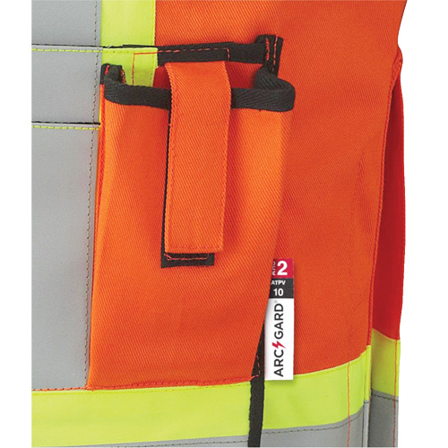7732 FR-Tech&reg; Flame-Resistant Arc Surveyor's Vest, Small, High Visibility Orange, 9.7 cal/cm² Toolneeds Inc.