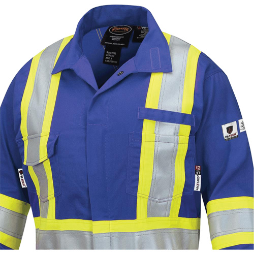 7704W FR-Tech&reg; Women's FR/Arc-Rated Coveralls, Size X-Small, Royal Blue, 10 cal/cm² Toolneeds Inc.