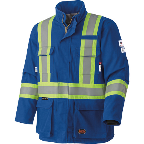 5523 Manteau de s&eacute;curit&eacute; ignifuge, Petit, Bleu royal, 58 cal/cm² Toolneeds Inc.