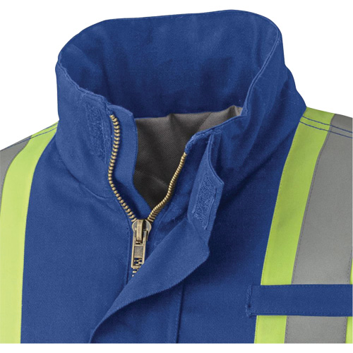5523 Manteau de s&eacute;curit&eacute; ignifuge, Petit, Bleu royal, 58 cal/cm² Toolneeds Inc.