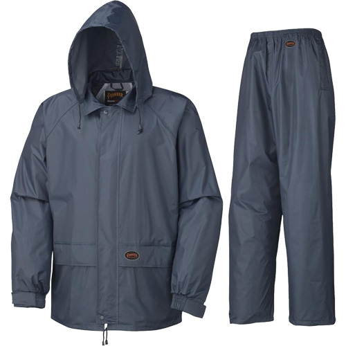 883 Rain Suit, Polyester/PVC, Small, Navy Blue Toolneeds Inc.