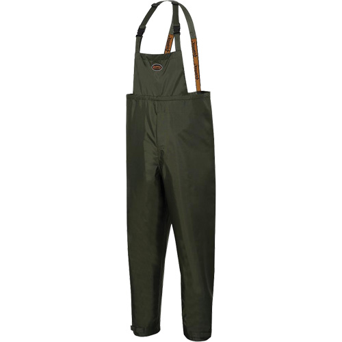 D8120P Nailhead Ripstop Tree Planter Bib Pants, X-Small, Polyester/PVC, Green Toolneeds Inc.