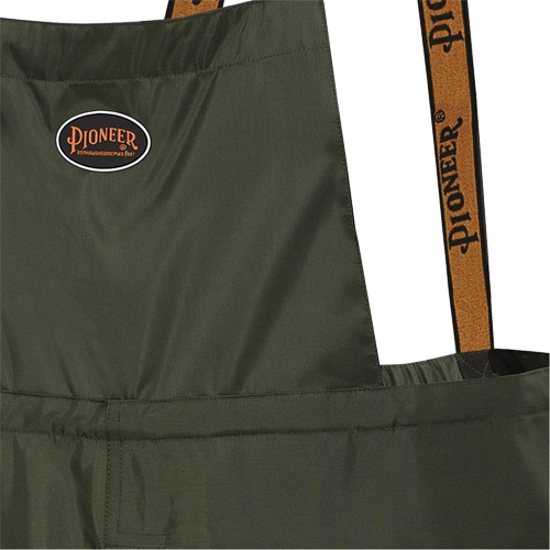 D8120P Nailhead Ripstop Tree Planter Bib Pants, X-Small, Polyester/PVC, Green Toolneeds Inc.