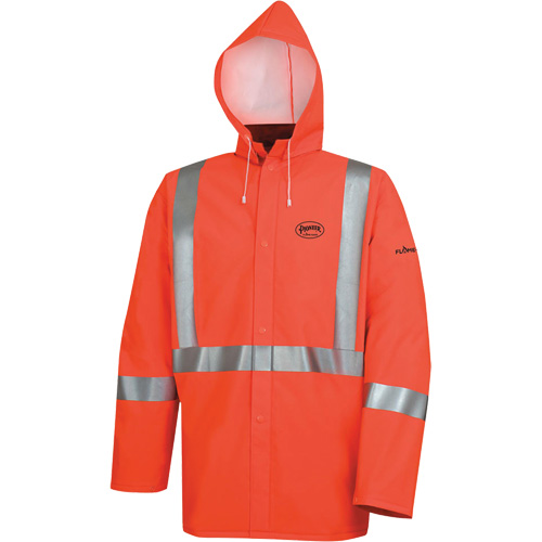 576J Veste de pluie ignifuge haute visibilit&eacute;, Petit, Orange haute visibilit&eacute; Toolneeds Inc.